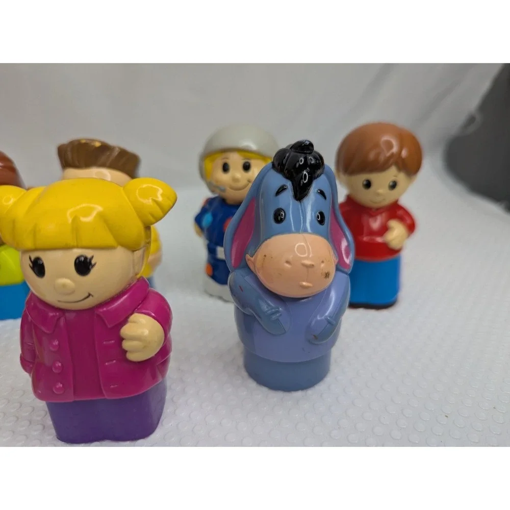 Mega Bloks Figure Lot Eeyore Boys‎ Girls John Deere